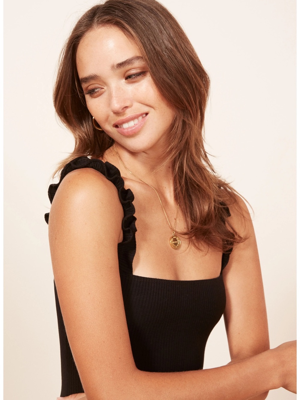 Reformation Hampton Ruffle Bodysuit - Picture 2 of 5